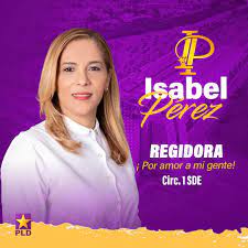 Regidora Isabel Pérez