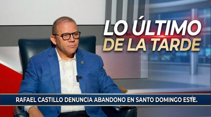 Diputado Rafael Castillo en entrevista sobre el municipio Santo Domingo Este