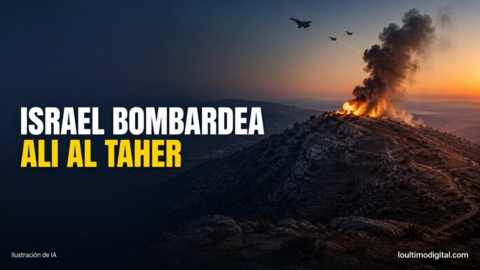 israel bombardea la altura de ali al taher sur de libano sputnik