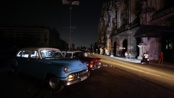 colapso electrico en cuba bloqueo eeuu sputnik
