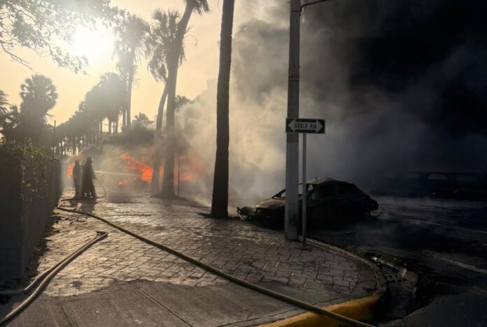 explosion de tanquero causa gran panico en malecon de sd santo domingo