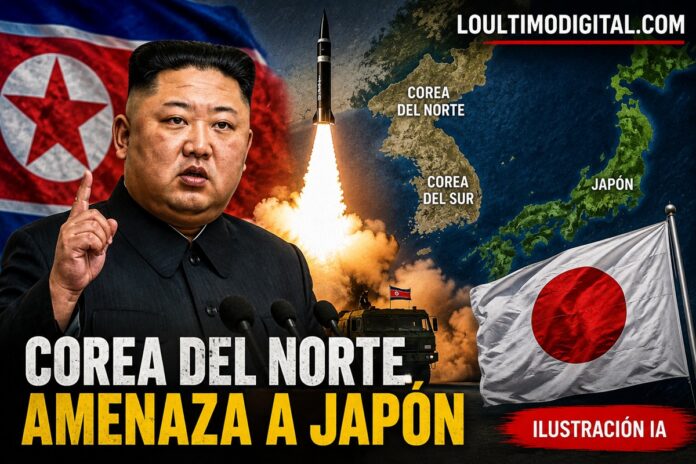 corea del norte amenaza a japon kim yo jong tension militar asia