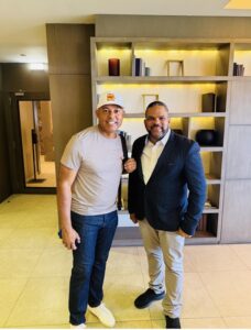 Mariano Rivera y Moisés Gonzalez