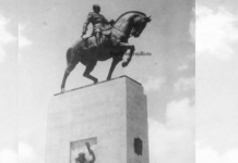 La gigantesca estatua ecuestre de Trujillo