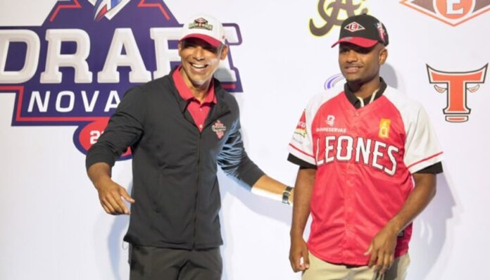 elian pena leones del escogido sorteo novatos lidom 2026