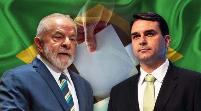 Lula y Flavio Bolsonaro en empate tecnico segun Atlas