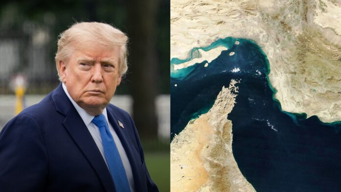 donald trump estrecho de ormuz estados unidos