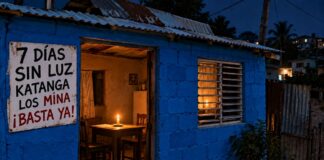 Ciudadano denuncia 7 días sin luz en Katanga, Los Mina Ciudadano denuncia 7 dias sin luz en Katanga Los Mina
