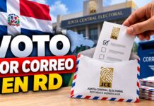 ¿Podrá llegar el voto por correo a República Dominicana? podra llegar el voto por correo a republica dominicana