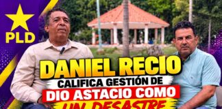 Daniel Recio califica de desastre la gestión de Dió Astacio Daniel Recio califica gestion de Dio Astacio como un desastre