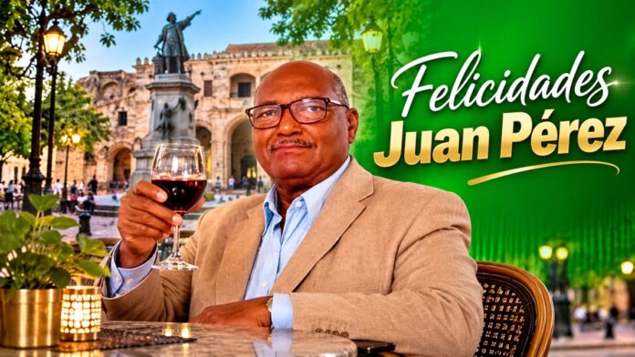 Juan Antonio Perez Ozuna celebra cumpleaños