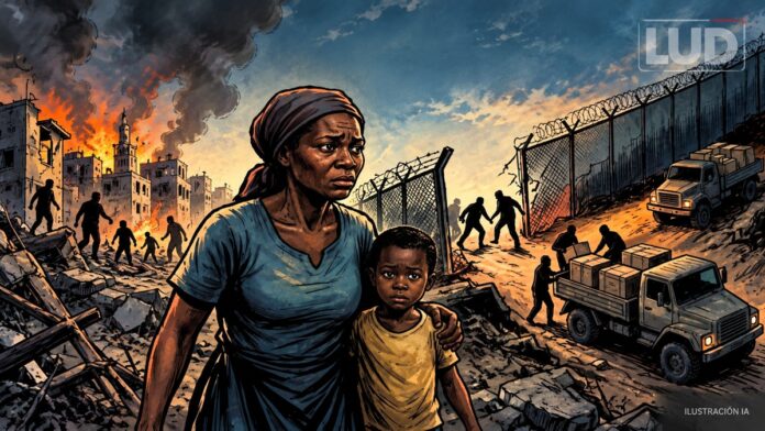 la red invisible de Puerto Principe y pandillas en Haiti