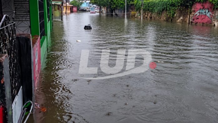 inundaciones en Los Mina Sur Santo Domingo Este
